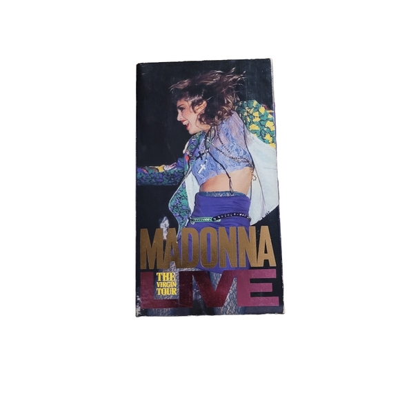 Madonna like a virgin tour fold out vhs - Picture 1 of 7